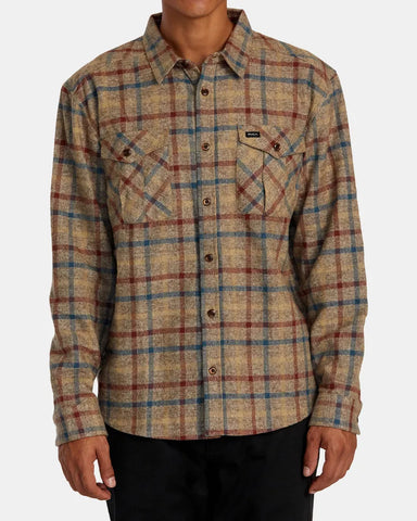 RVCA Mens Shirt Hughes Flannel