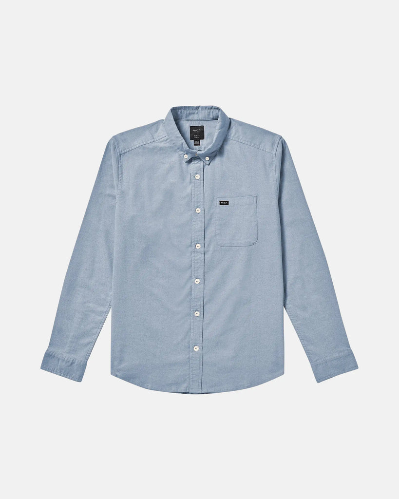 RVCA Mens Shirt That'll Do Long Sleeve