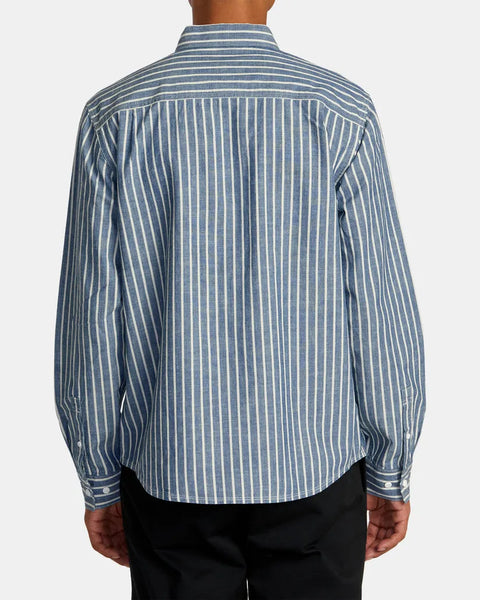 RVCA Mens Shirt Invisible Man