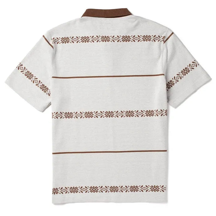 Seager Mens Knit Azteca Polo