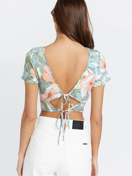 Volcom Womens Shirt Had Me At Aloha Top