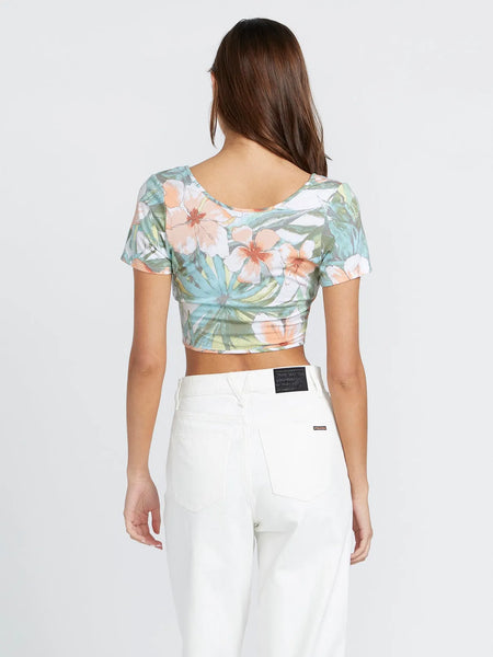 Volcom Womens Shirt Had Me At Aloha Top