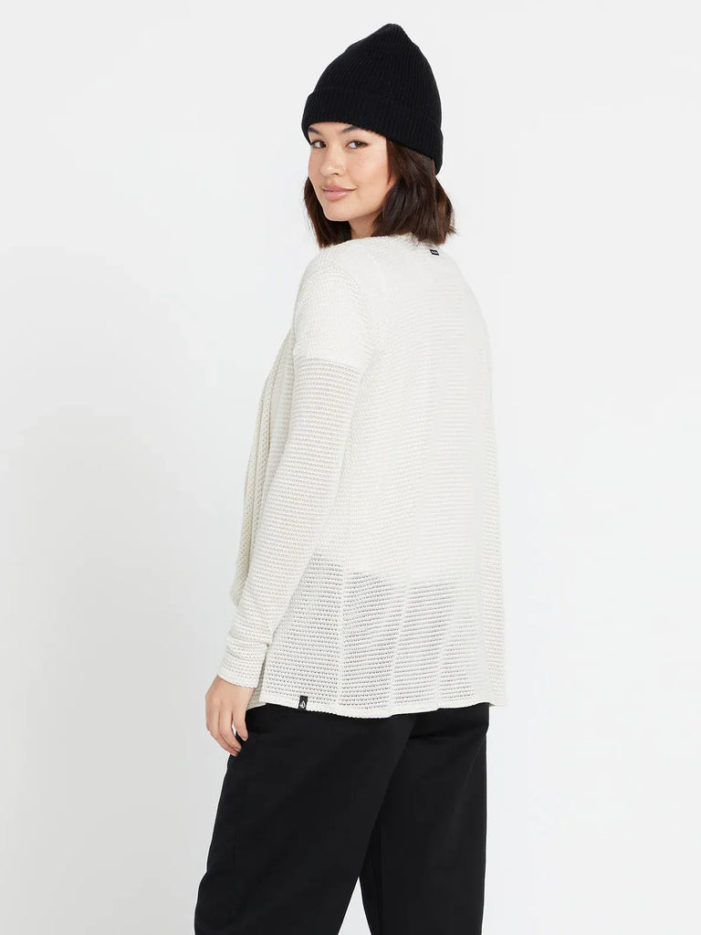 Volcom Womens Sweater Go Go Wrap Cardigan