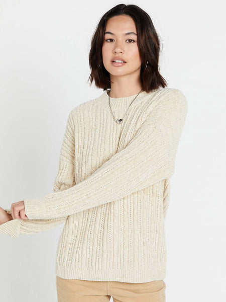 Volcom Womens Sweater Xcape The Noise Sweater