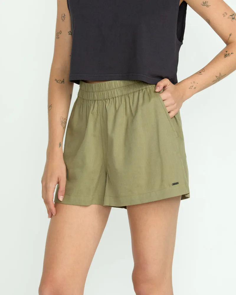Volcom Womens Shorts Lived In Track