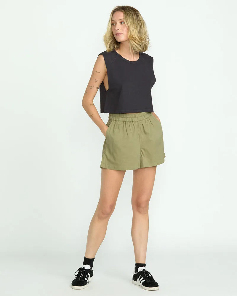Volcom Womens Shorts Lived In Track