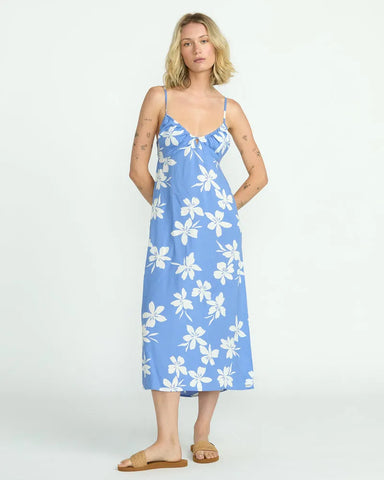 Volcom Womens Dress Coco Ho Midi