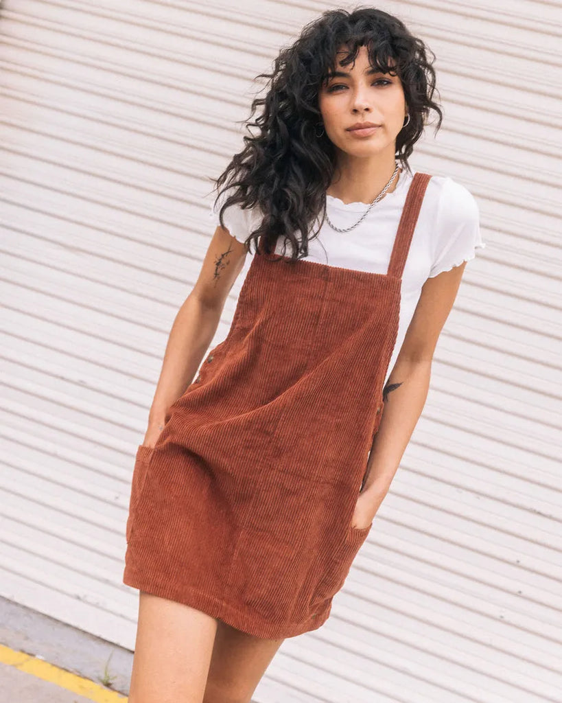 corduroy ladies dress Volcom Womens Dress Power Chord