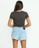 Volcom Womens Shorts 1991 Stoned Denim