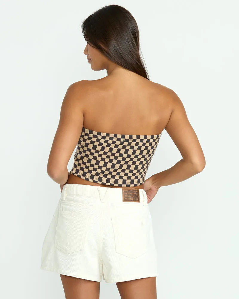 Volcom Womens Shorts Strait Up