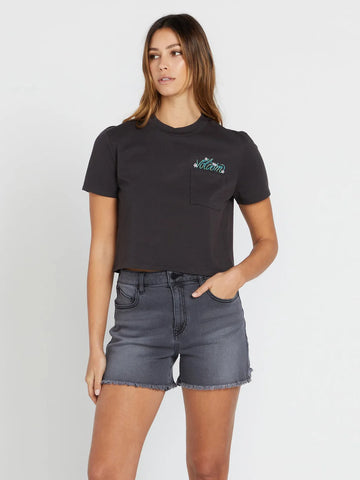 Volcom Womens Shirt Pocket Dial