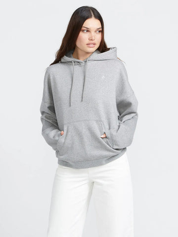 Volcom Womens Sweatshirt Stone Heart Up Hoodie