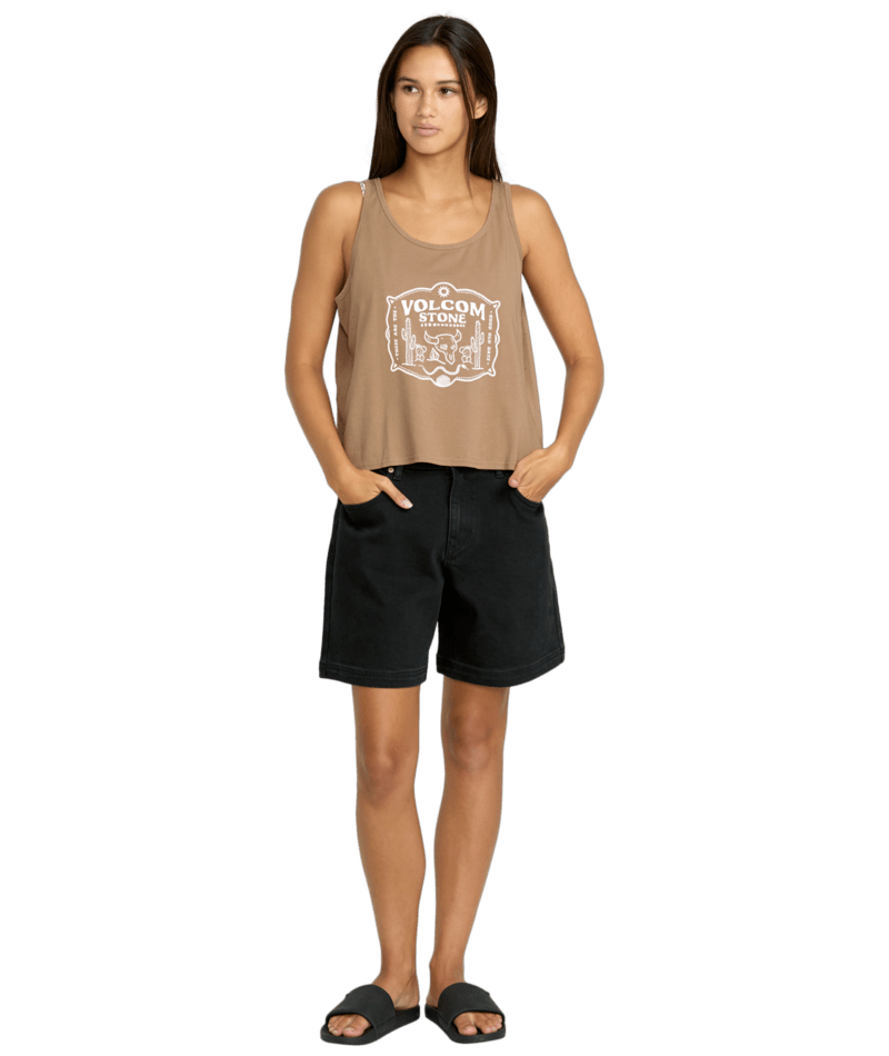 Volcom Womens Tank Top To The Bank