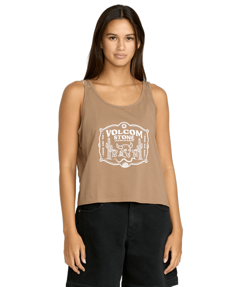 Volcom Womens Tank Top To The Bank
