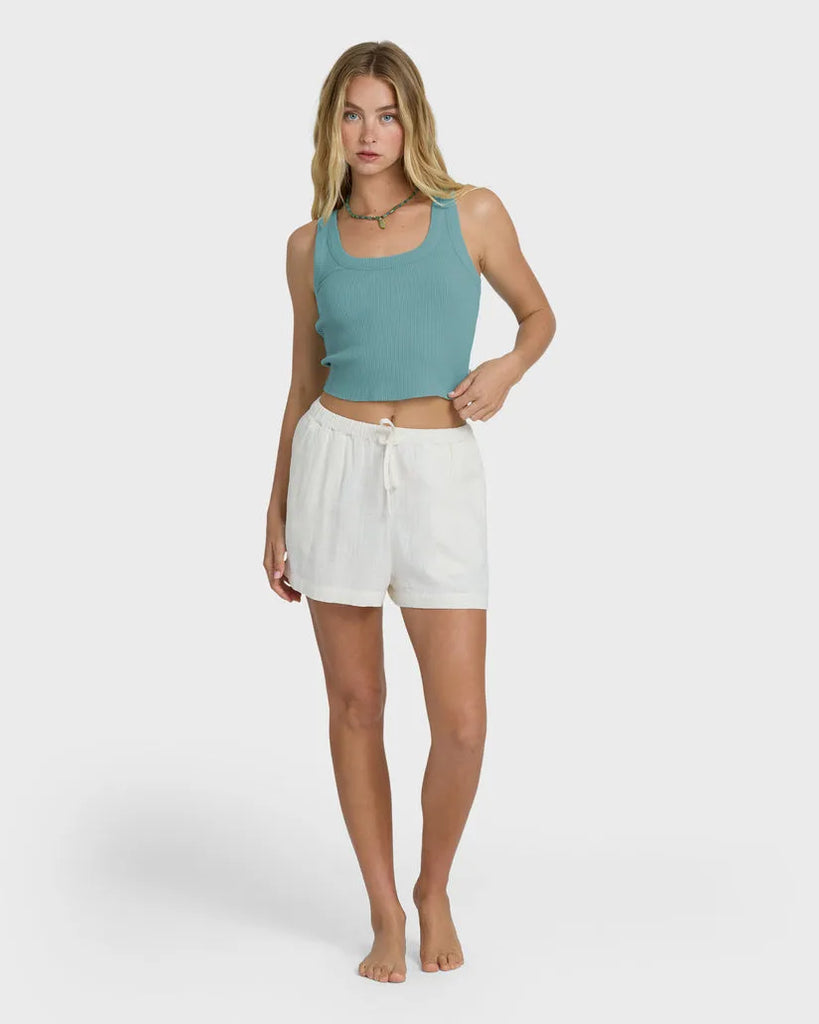 Billabong Womens Tank Top Rerun Knit Tank