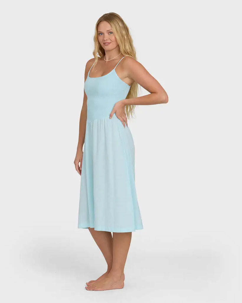 Billabong Womens Dress Hidden Cove Midi