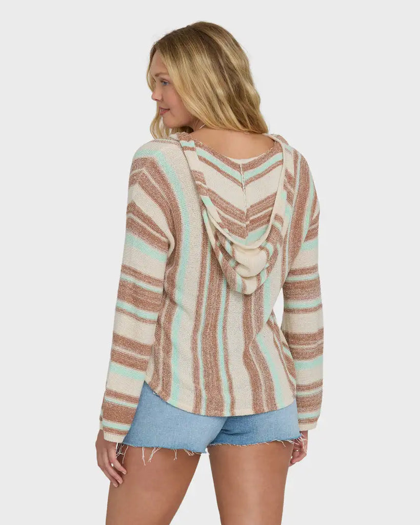 Billabong Womens Sweater Baja Beach Hooded