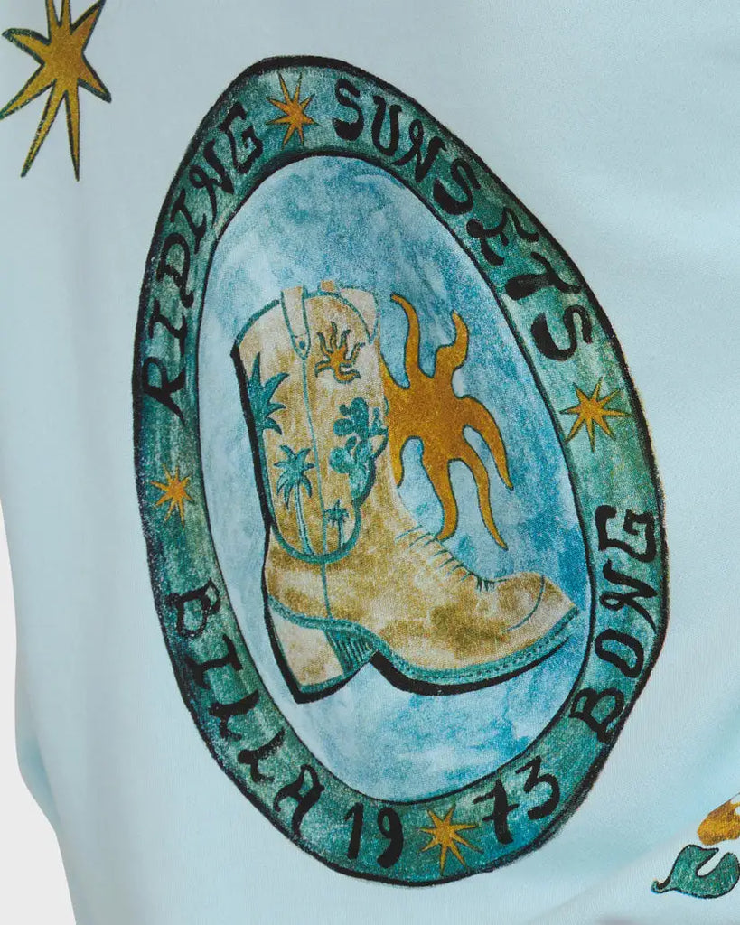 Billabong Womens Sweatshirt Sunset Rider Kendal Crewneck
