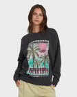 Billabong Womens Sweatshirt Echo Crewneck
