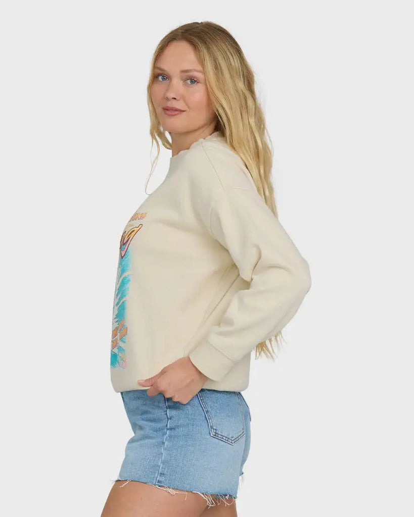 Billabong Womens Sweatshirt Echo Crewneck