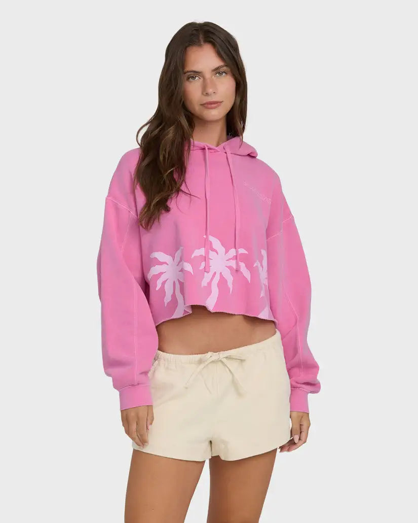 Billabong Womens Sweatshirt Palmer Hood Pullover Hoodie