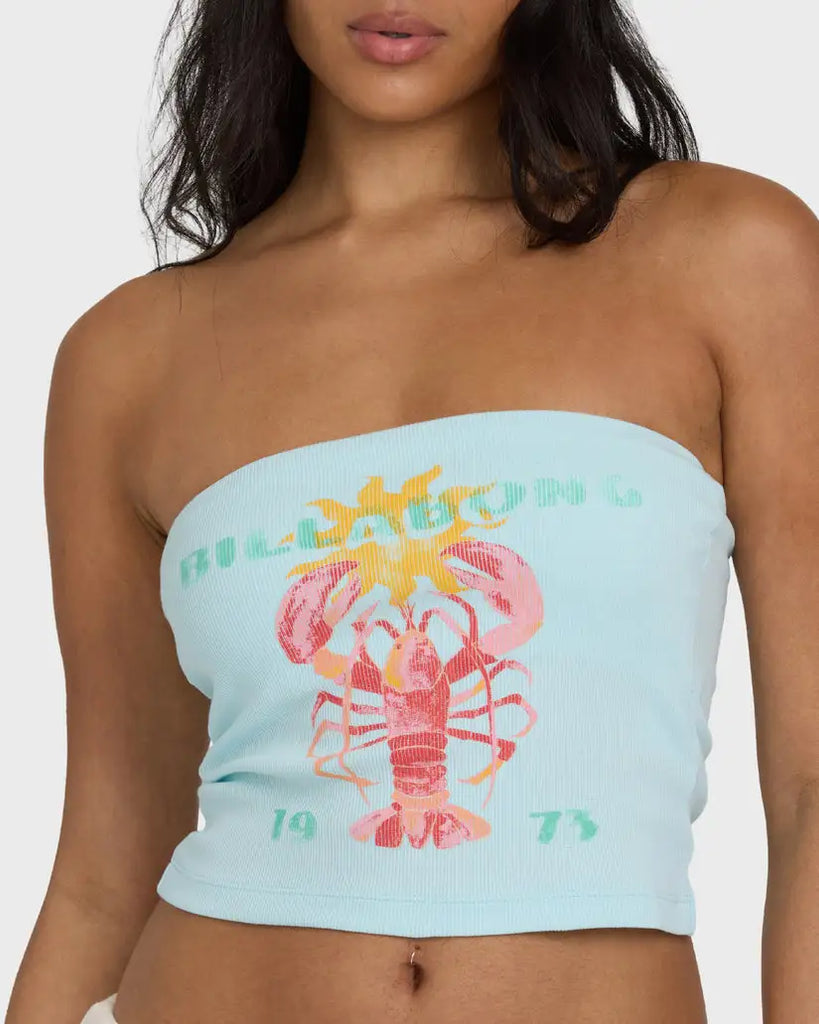 Billabong Womens Shirt Cocoa Tube Top