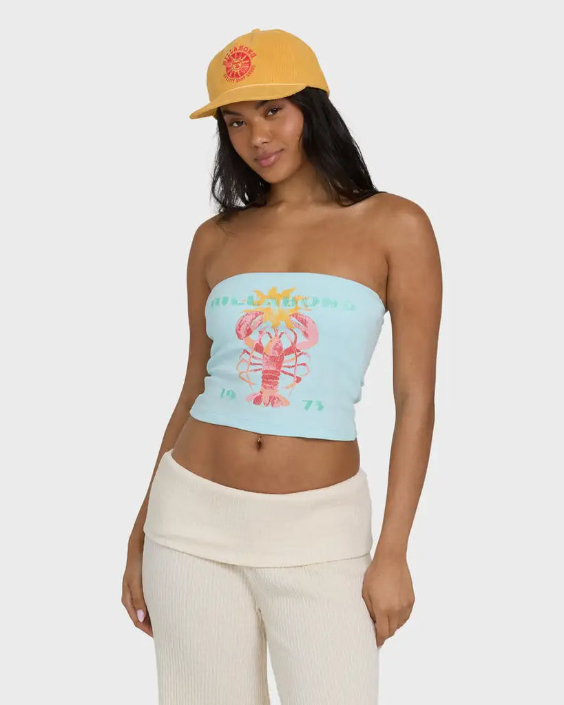 Billabong Womens Shirt Cocoa Tube Top