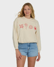 Billabong Womens Sweatshirt Treasure Cay Crewneck
