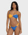 Billabong Womens Bikini Top Tanlines Twist Bandeau