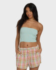 Billabong Womens Tank Top Keep It Simple 2 Tube Sleeveless Woven Shirt