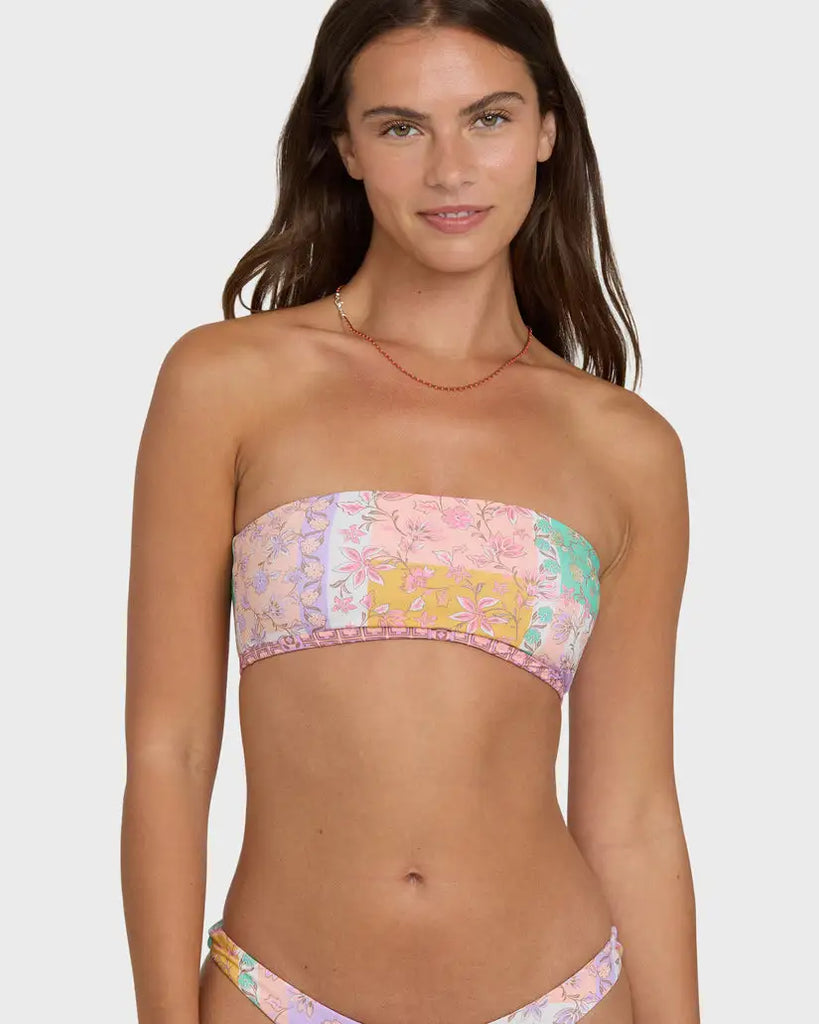 Billabong Womens Bikini Top Dreamy Daze Tully Reversible Bandeau