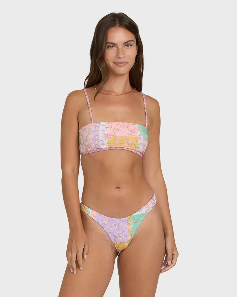 Billabong Womens Bikini Top Dreamy Daze Tully Reversible Bandeau