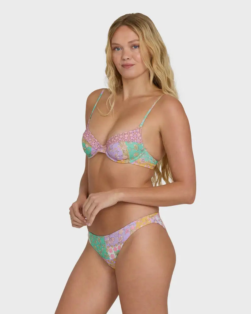 Billabong Womens Bikini Bottoms Dreamy Daze Reversible Tropic