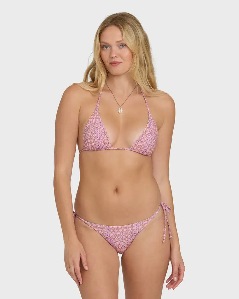 Billabong Womens Bikini Bottoms Dreamy Daze Reversible Tie-Side Tanga