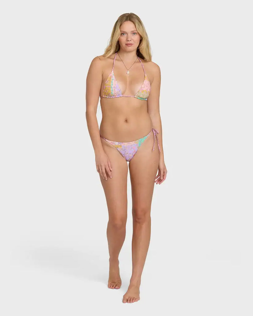 Billabong Womens Bikini Bottoms Dreamy Daze Reversible Tie-Side Tanga