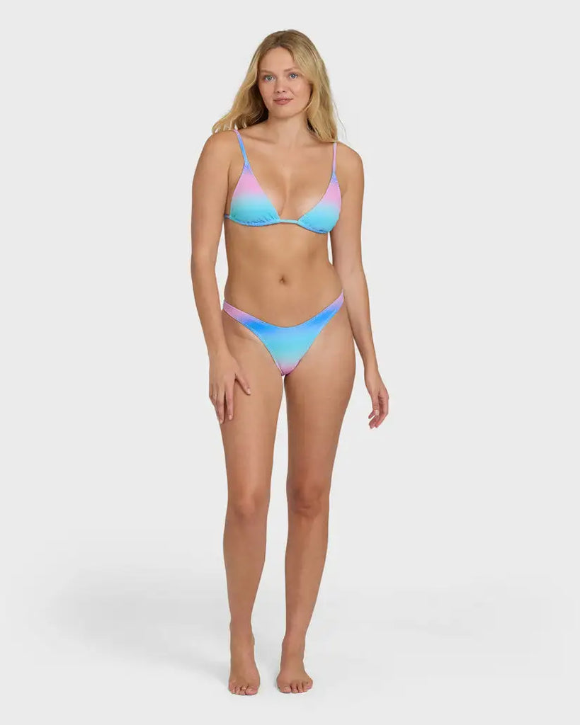 Billabong Womens Bikini Top Sun Fade Slide Tall Triangle