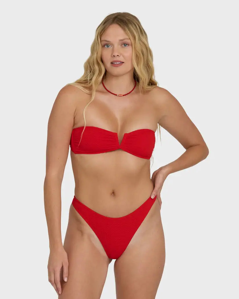 Billabong Womens Bikini Bottoms Rising Tide Skimpy Hike