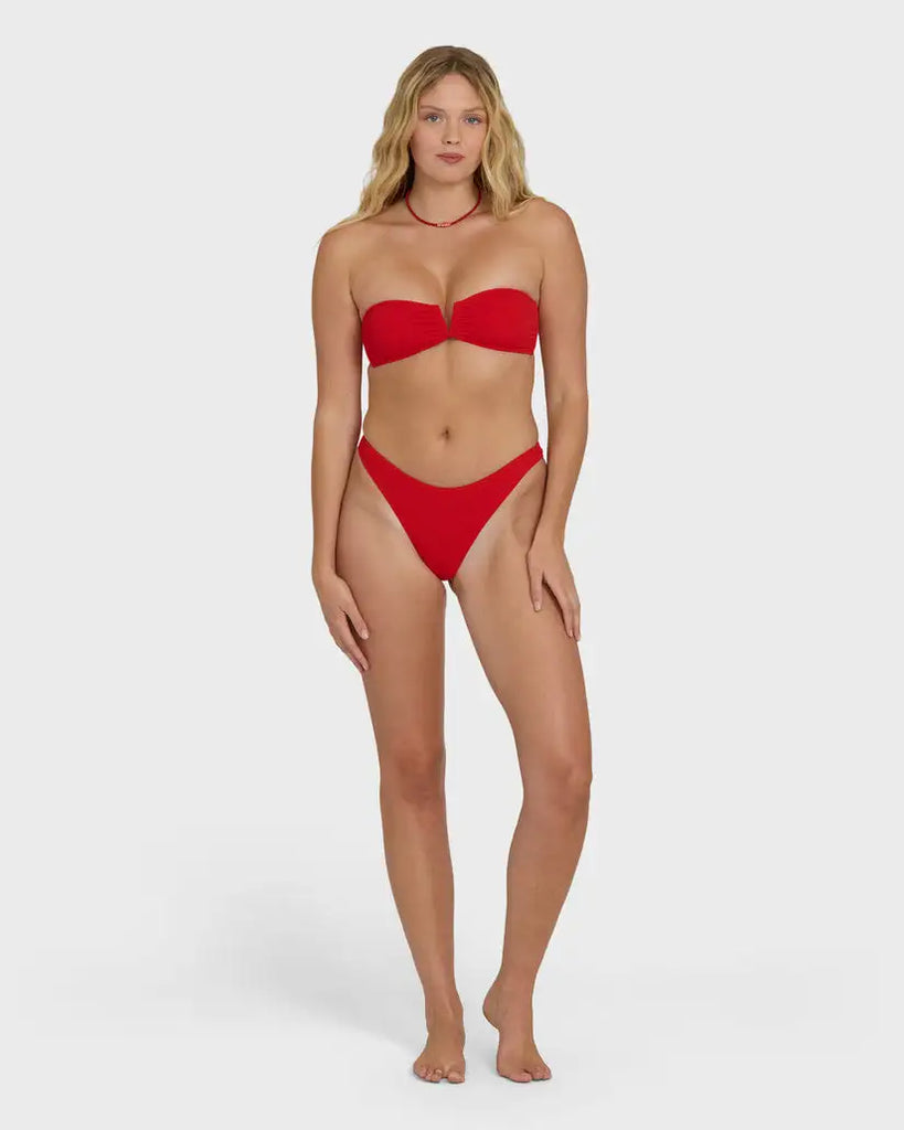Billabong Womens Bikini Bottoms Rising Tide Skimpy Hike