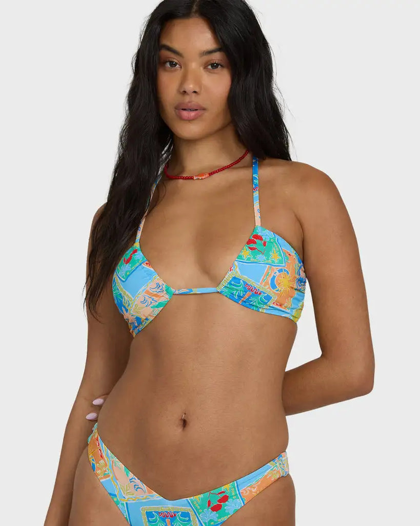 Billabong Womens Bikini Top Coastal Cruise Drew Bandeau