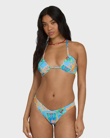 Billabong Womens Bikini Top Coastal Cruise Drew Bandeau
