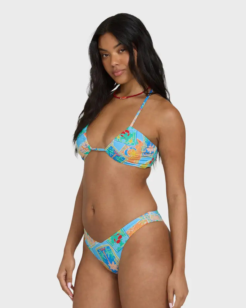 Billabong Womens Bikini Top Coastal Cruise Drew Bandeau