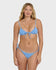 Billabong Womens Bikini Bottoms Mini Wave Check Tie-Side Tanga