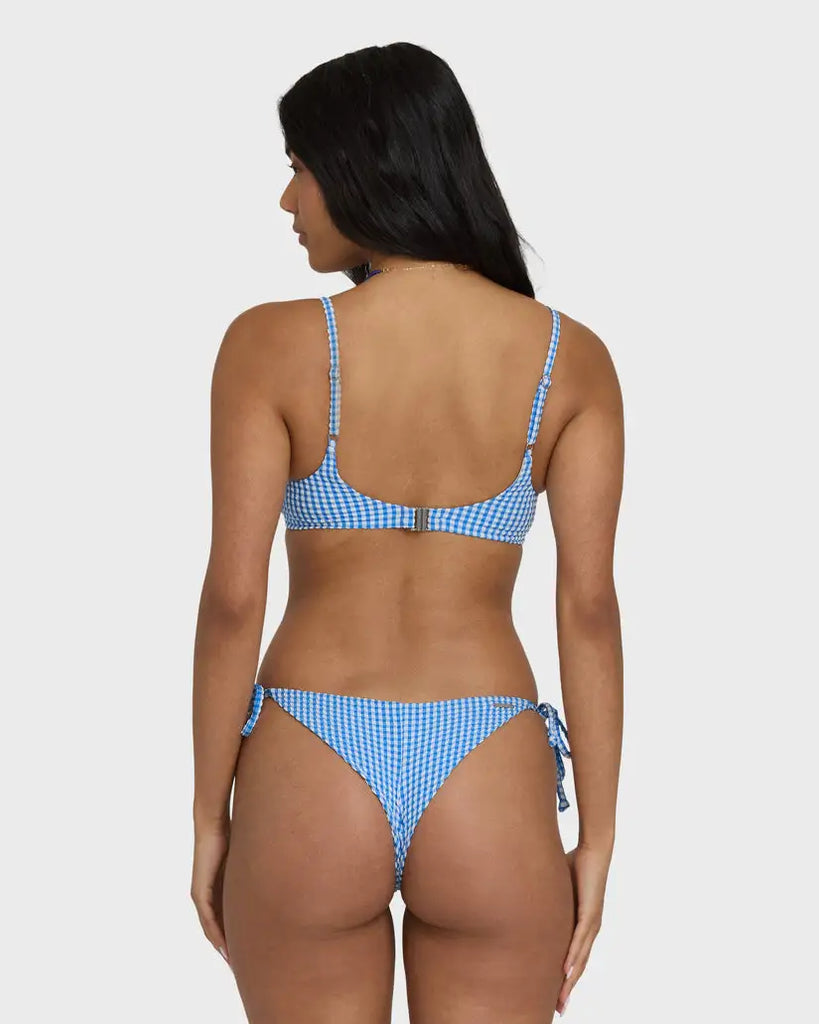Billabong Womens Bikini Top Mini Wave Check Helena Underwire