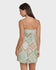 Billabong Womens Dress Dreaming Of Sun Crinkle Mini