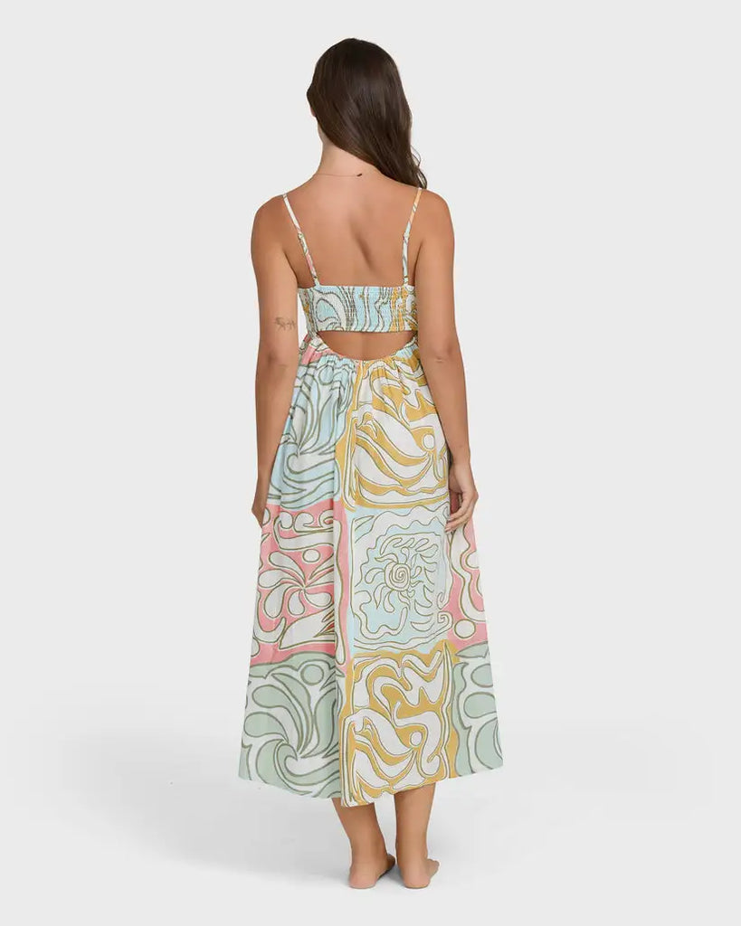 Billabong Womens Dress Island Life Midi