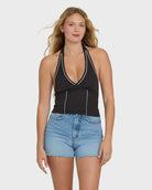 Billabong Womens Tank Top Sunny Sometimes Solid