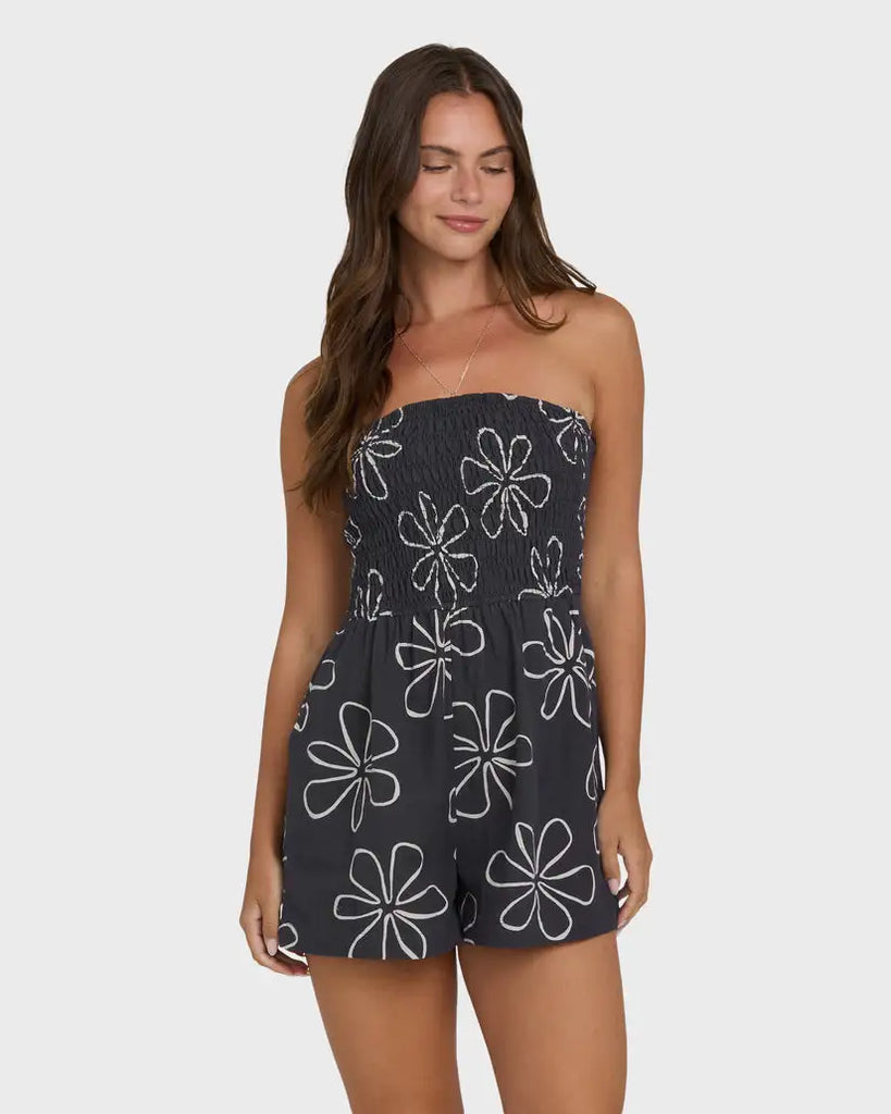 Billabong Womens Romper Vacay All Day Printed