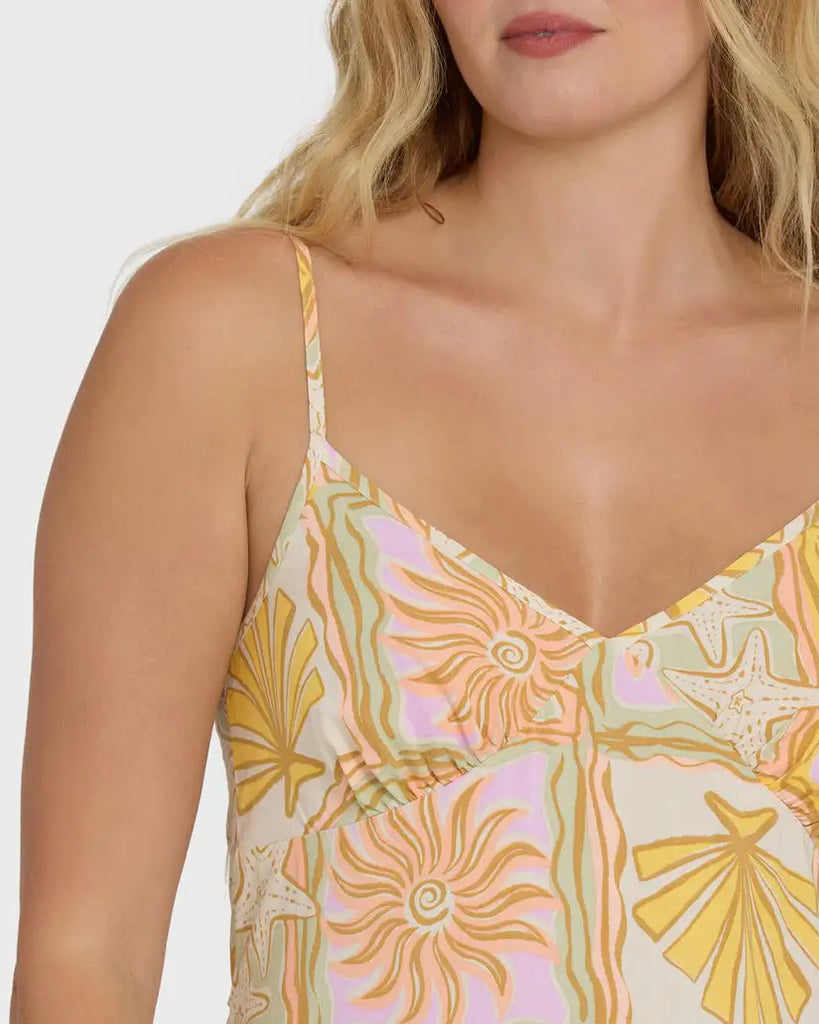 Billabong Womens Dress Summer Babe Midi