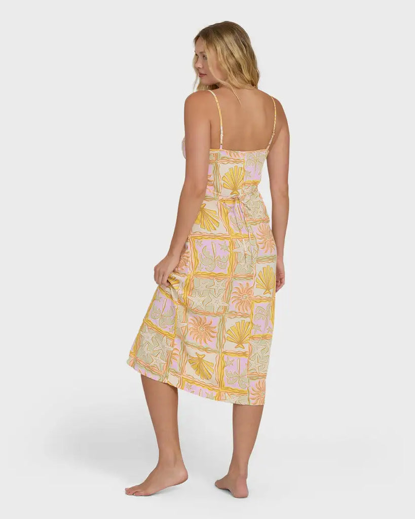 Billabong Womens Dress Summer Babe Midi
