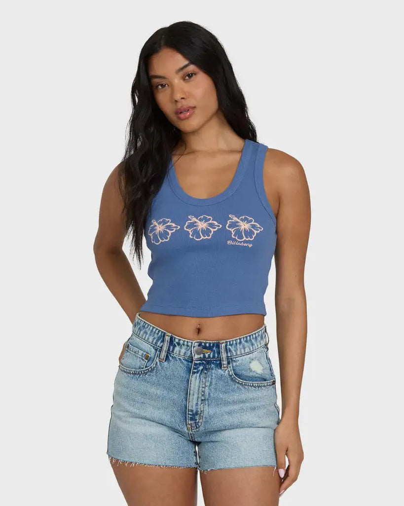Billabong Womens Tank Top Headed To Sea